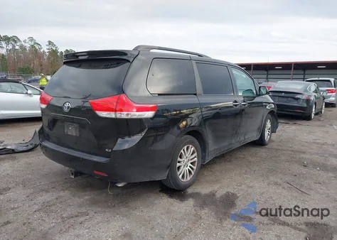 2014 Toyota Sienna Xle V6 8 Passenger from USA, damaged, VIN 5TDYK3DC7ES480870